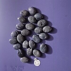 Blue Coral Beads African 12